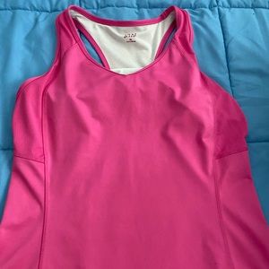 Tank top with integrated bra